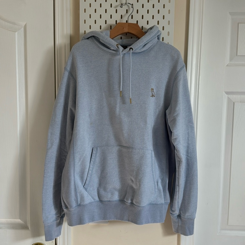 October’s Very Own OVO Baby Light Blue Hoodie